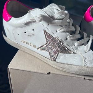 Golden Goose superstar low top sneakers size 38
